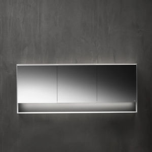 現代風鏡付きバスルーム用戸棚