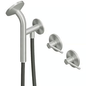 AISI 316 ステンレススチール製浴槽用混合水栓