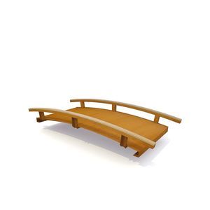 ハード ウッド製橋