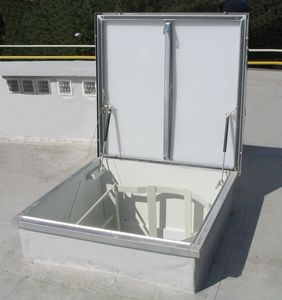 金属製避煙揚げ板