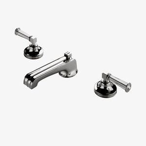洗面器用ダブルハンドル混合水栓