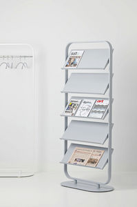 カタログ用展示用ラック / スチール製