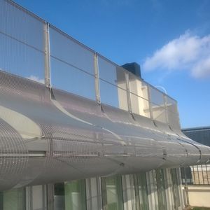 建物の正面用ワイヤーメッシュ / 屋内用 / 日射遮蔽用 / 天井用