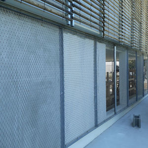 建物の正面用ワイヤーメッシュ / 屋内用 / 日射遮蔽用 / 天井用