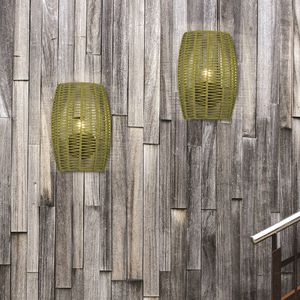 コンテンポラリー壁面ライト / 金属製 / ロープ / LED