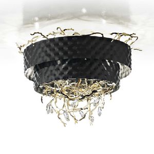 オリジナルデザインシーリングライト / 円形 / swarovski® クリスタル製 / 金属製
