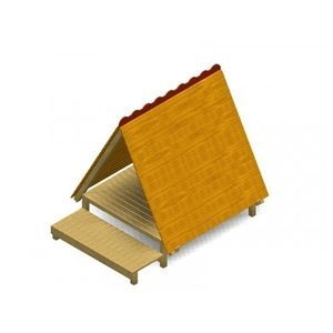 プレイグランド用子供用プレイハウス 1