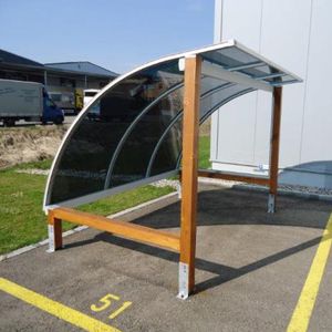 公共スぺース用自転車シェルター