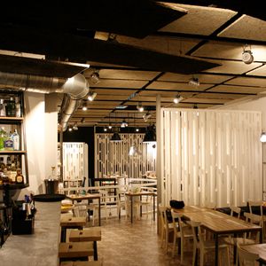 木製仮天井