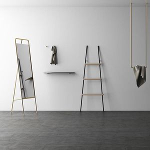 床置きバスルーム用鏡