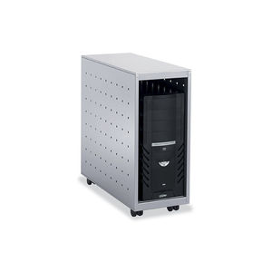 キャスター付きデスクトップPCラック 1