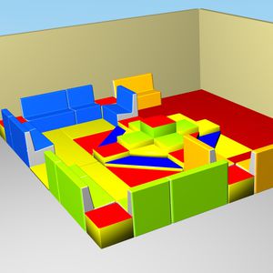 発泡体運動コース 1