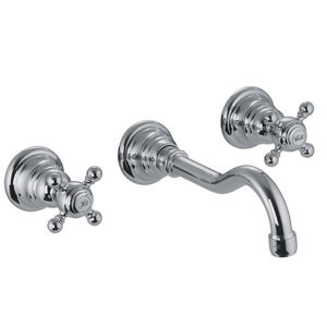 洗面器用ダブルハンドル混合水栓