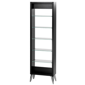 美容製品展示用ラック / 木製 / ガラス製 / 美容院