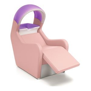 フットレスト付きシャンプーチェア 1