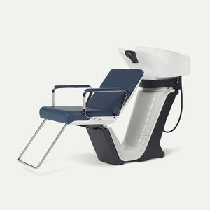 フットレスト付きシャンプーチェア