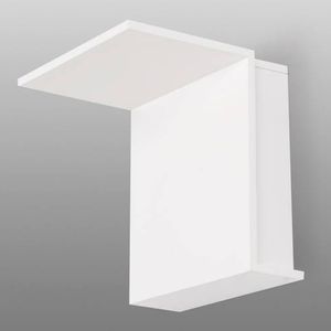 コンテンポラリー壁面ライト / アルミ製 / すりガラス製 / LED