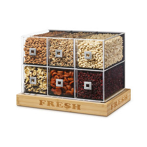 カウンタートップ展示用ラック / 食品用 / 木製 / 店用