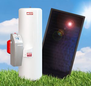 太陽光湯沸かし器
