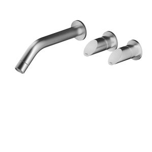 洗面器用ダブルハンドル混合水栓