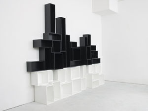 コンテンポラリー棚 / MDF / 業務用 / 店用