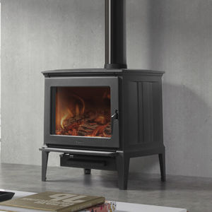 薪ストーブ - FRANKLIN 82 - HERGÓM - 10 kW20 kW / 脚付き / 伝統的