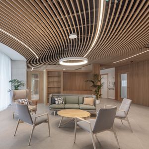 竹製仮天井