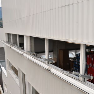 ガラス製避煙揚げ板 1