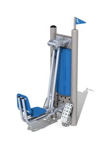 屋外用レッグプレスマシン