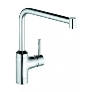カウンタートップ混合水栓 - MX - KLUDI - クロムメッキ金属