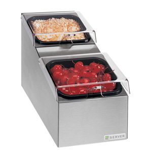 カウンタートップ展示用ラック / 食品用 / ステンレススチール製