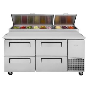 ピザ用調理準備テーブル