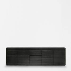 コンテンポラリーチェスト / 木製 / 黒