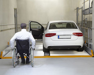 プラットフォーム付駐車システム