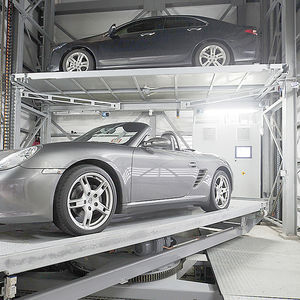 プラットフォーム付駐車システム