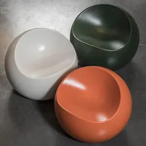 finn stone フィンストーン ボールチェア ball chair デュポン ホワイト