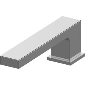 クロムメッキ金属バスタブ用蛇口 1