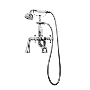 シャワー用ダブルハンドル混合水栓 1