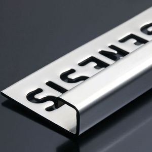 ステンレススチール製エッジトリム