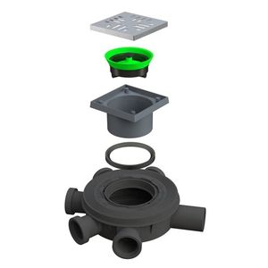 ABS樹脂製排水口