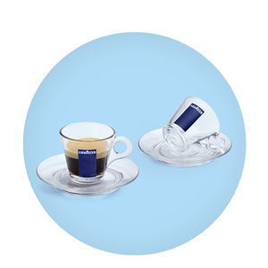 ガラス製コーヒーカップ