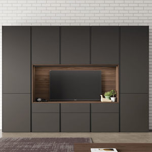 現代風テレビ用壁面ユニット