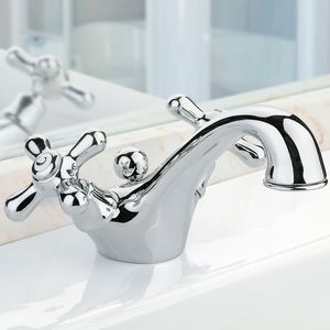洗面器用ダブルハンドル混合水栓 1