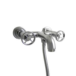 バスタブ用ダブルハンドル混合水栓 1