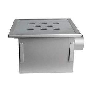 屋外床用排水口用防柵具