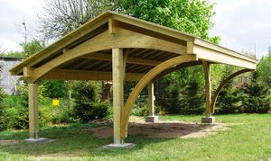 木製カーポート