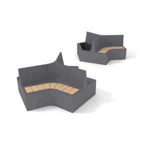 現代風ベンチ