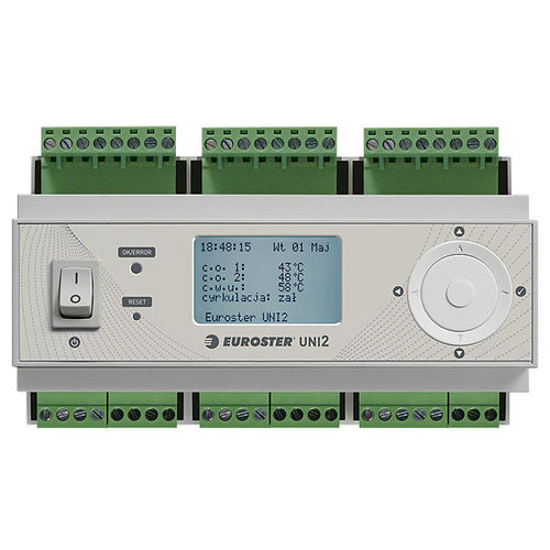 DINレール暖房調節器 - UNI2 - EUROSTER - 送風システム用