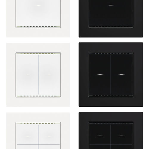 ホームオートメーション操作キーボード - CALA KNX M-T - Elsner Elektronik GmbH - 暖房システム用 / 照明用 / 壁取り付け式