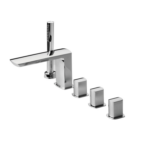 バスタブ用混合水栓 - MIS: 011384 - PALAZZANI.EU Srl - カウンタートップ / クロムメッキ金属 / バスルーム用